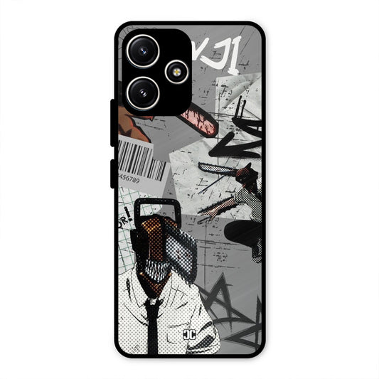 Denji Rage Redmi 12 5G Mobile Back Cover - Anime PrintShield Case