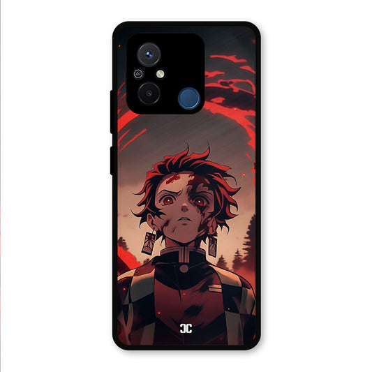 Raging Tanjiro Redmi 12c Mobile Back Cover - Anime PrintShield Case