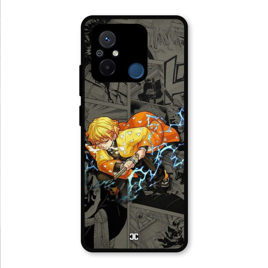 Zenitsu Manga Redmi 12c Mobile Back Cover - Anime PrintShield Case