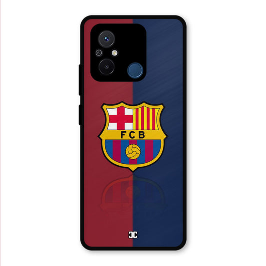 Barcelona Logo Redmi 12c Mobile Back Cover - Sports PrintShield Case