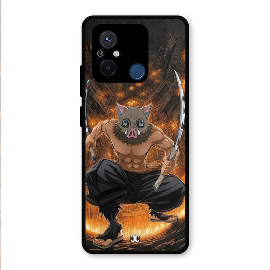 Inosuke Rage Redmi 12c Mobile Back Cover - Anime PrintShield Case