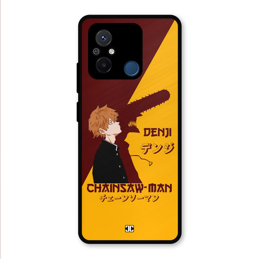 Denji Shadow Redmi 12c Mobile Back Cover - Anime PrintShield Case