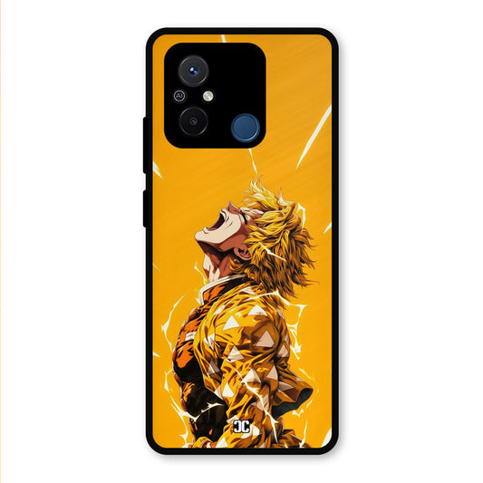 Shouting Zenitsu Redmi 12c Mobile Back Cover - Anime PrintShield Case