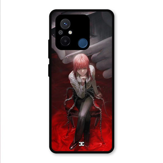 Makima Chains Redmi 12c Mobile Back Cover - Anime PrintShield Case
