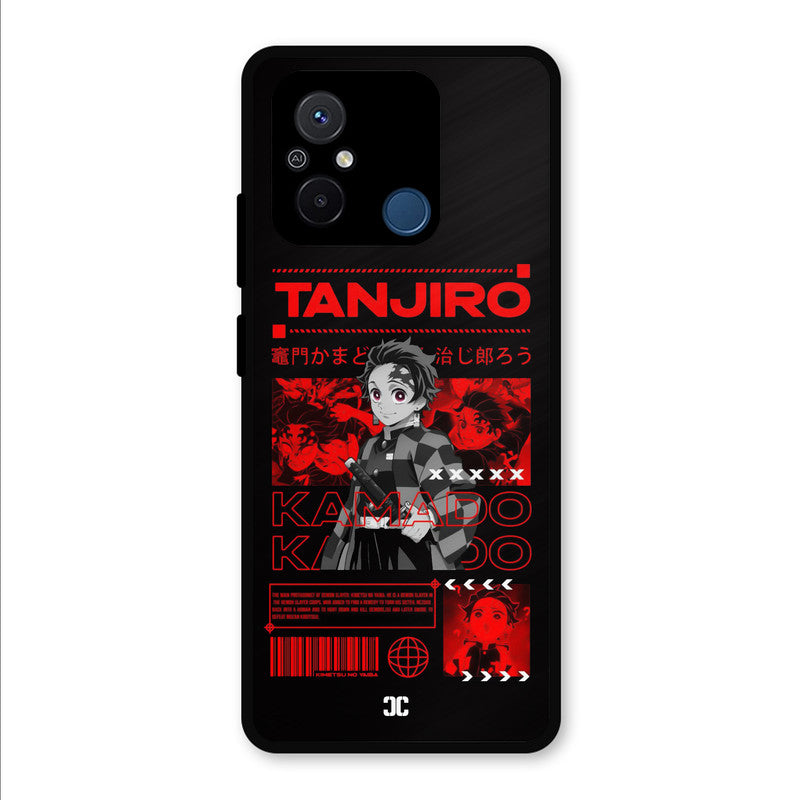 Tanjiro Kamado Redmi 12c Mobile Back Cover - Anime PrintShield Case