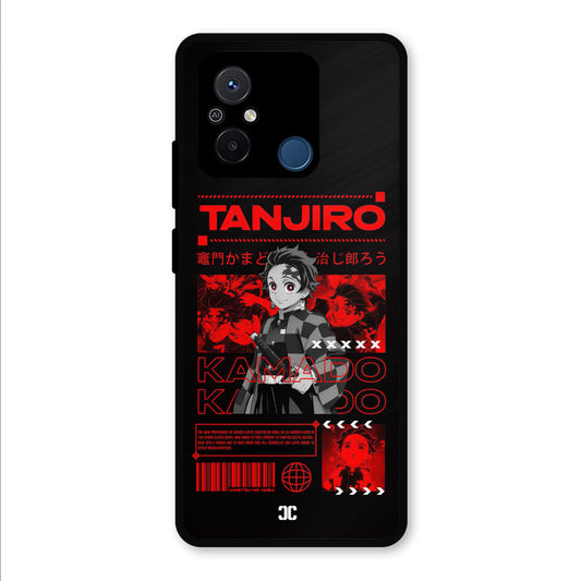 Tanjiro Kamado Redmi 12c Mobile Back Cover - Anime PrintShield Case