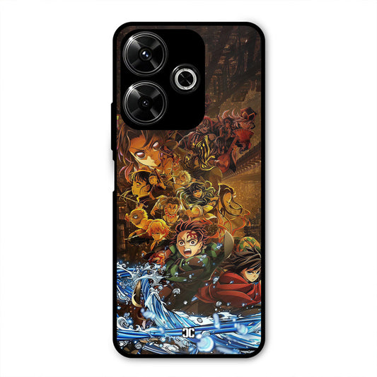 Demon Slayers Redmi 13 5G Mobile Back Cover - Anime PrintShield Case