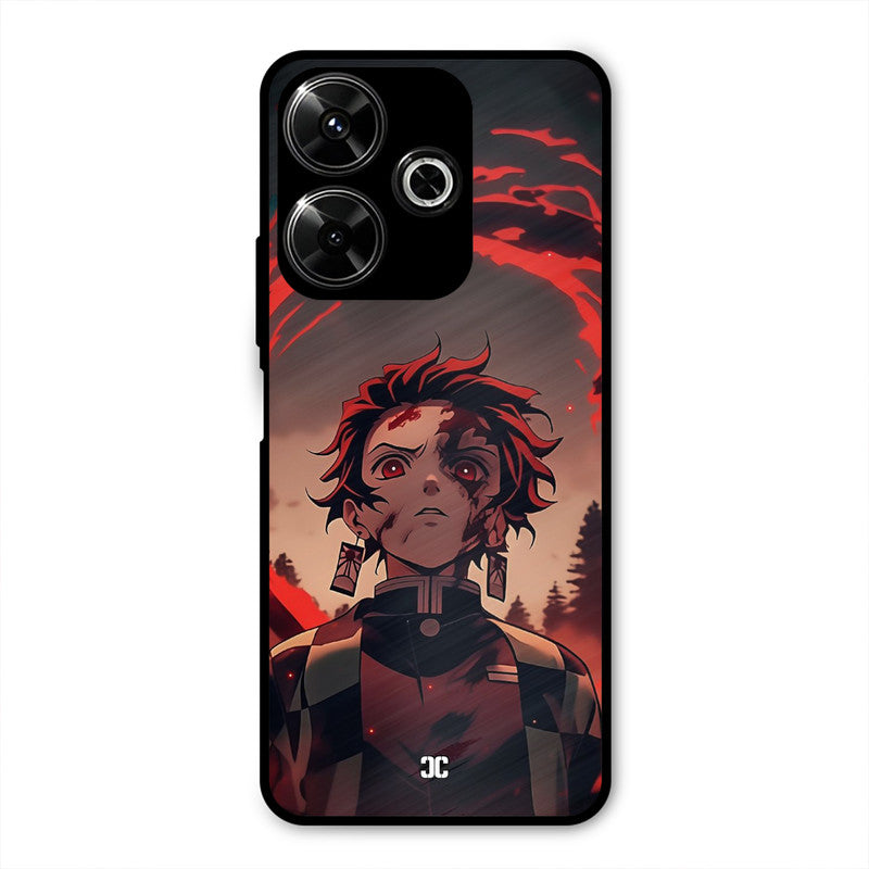 Raging Tanjiro Redmi 13 5G Mobile Back Cover - Anime PrintShield Case