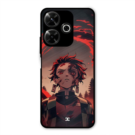 Raging Tanjiro Redmi 13 5G Mobile Back Cover - Anime PrintShield Case