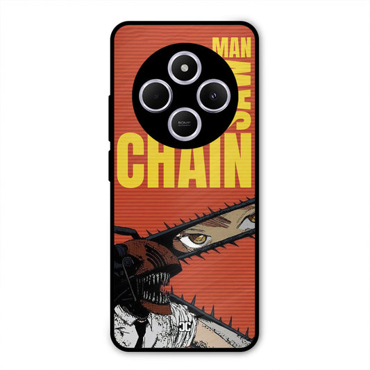 Raging Chainsaw Redmi 14c Mobile Back Cover - Anime PrintShield Case