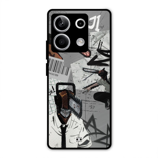 Denji Rage Redmi Note 13 5G Mobile Back Cover - Anime PrintShield Case