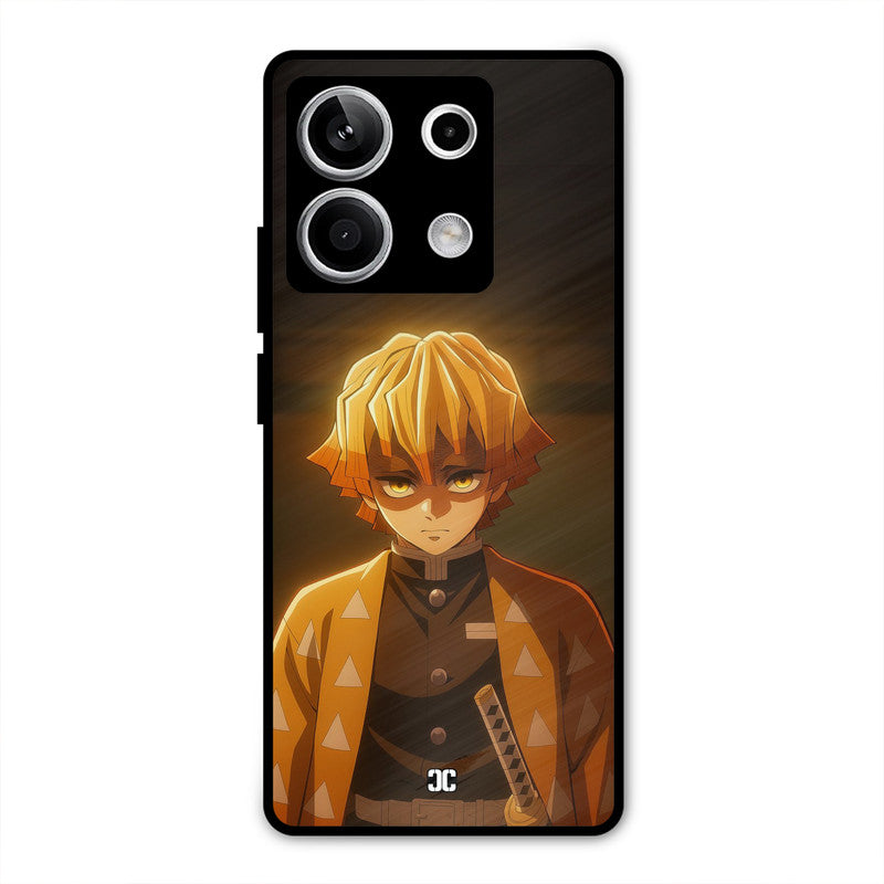 Thunderboy Zenitsu Redmi Note 13 5G Mobile Back Cover - Anime PrintShield Case