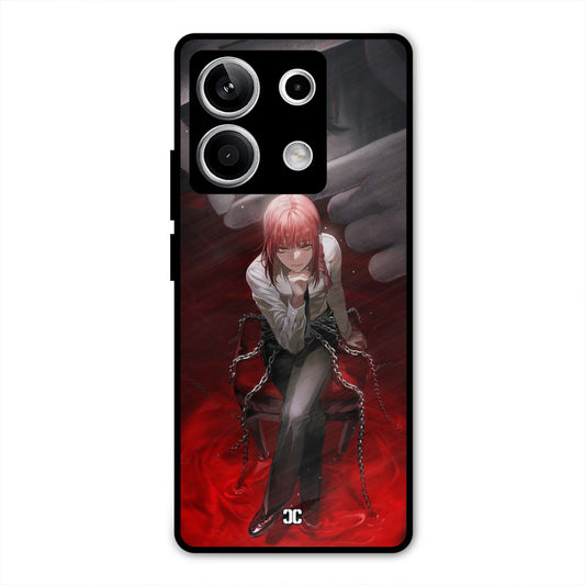 Makima Chains Redmi Note 13 5G Mobile Back Cover - Anime PrintShield Case