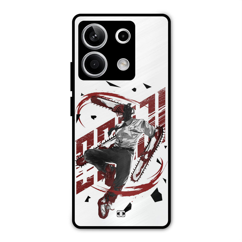 Chainsawman Typo Redmi Note 13 5G Mobile Back Cover - Anime PrintShield Case