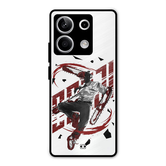 Chainsawman Typo Redmi Note 13 5G Mobile Back Cover - Anime PrintShield Case