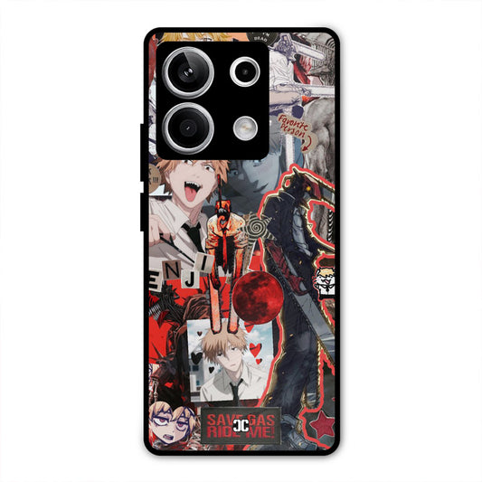 Denji Thoughts Redmi Note 13 5G Mobile Back Cover - Anime PrintShield Case