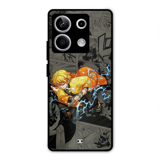 Zenitsu Manga Redmi Note 13 5G Mobile Back Cover - Anime PrintShield Case