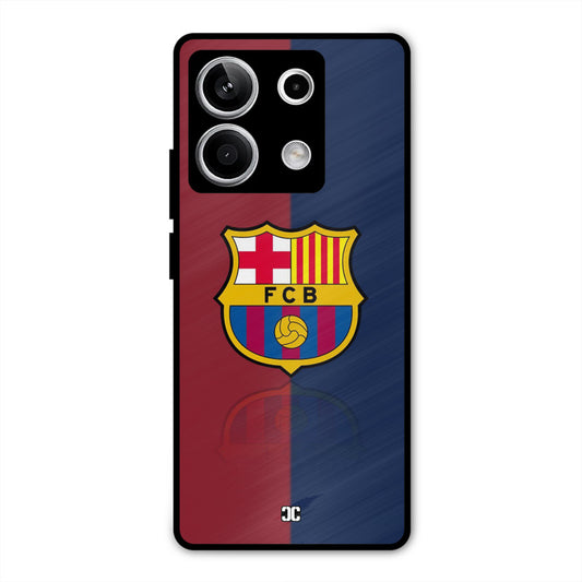 Barcelona Logo Redmi Note 13 5G Mobile Back Cover - Sports PrintShield Case