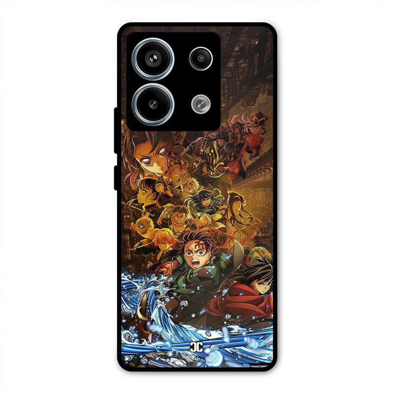 Demon Slayers Redmi Note 13 Pro 5G Mobile Back Cover - Anime PrintShield Case
