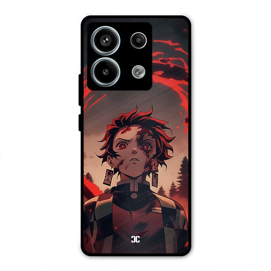 Raging Tanjiro Redmi Note 13 Pro 5G Mobile Back Cover - Anime PrintShield Case