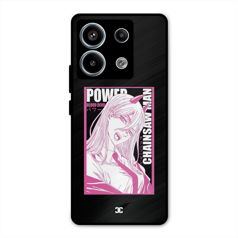 Blood Devil Power Redmi Note 13 Pro 5G Mobile Back Cover - Anime PrintShield Case