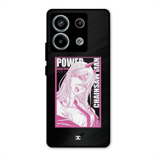 Blood Devil Power Redmi Note 13 Pro 5G Mobile Back Cover - Anime PrintShield Case