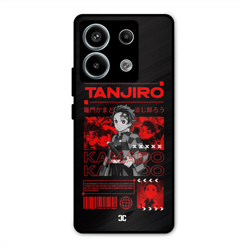 Tanjiro Kamado Redmi Note 13 Pro 5G Mobile Back Cover - Anime PrintShield Case