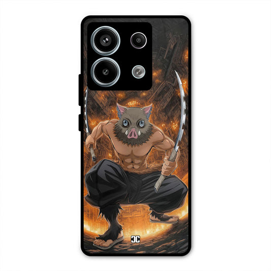 Inosuke Rage Redmi Note 13 Pro 5G Mobile Back Cover - Anime PrintShield Case