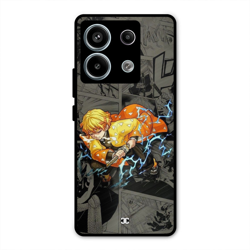 Zenitsu Manga Redmi Note 13 Pro 5G Mobile Back Cover - Anime PrintShield Case