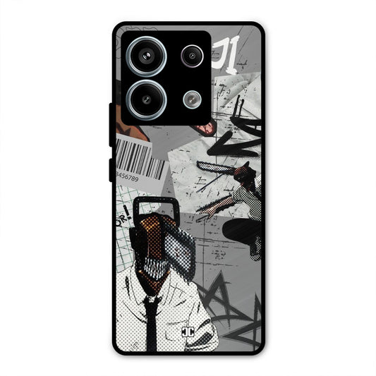 Denji Rage Redmi Note 13 Pro 5G Mobile Back Cover - Anime PrintShield Case