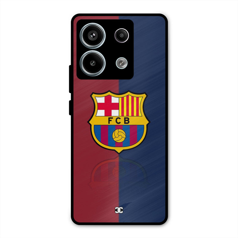 Barcelona Logo Redmi Note 13 Pro 5G Mobile Back Cover - Sports PrintShield Case