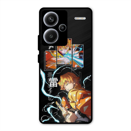 Aggressive Zenitsu Redmi Note 13 Pro Plus Mobile Back Cover - Anime PrintShield Case