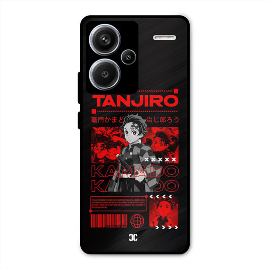 Tanjiro Kamado Redmi Note 13 Pro Plus Mobile Back Cover - Anime PrintShield Case