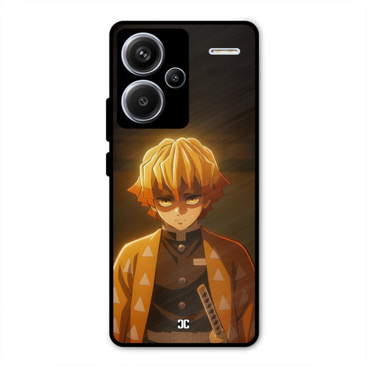Thunderboy Zenitsu Redmi Note 13 Pro Plus Mobile Back Cover - Anime PrintShield Case