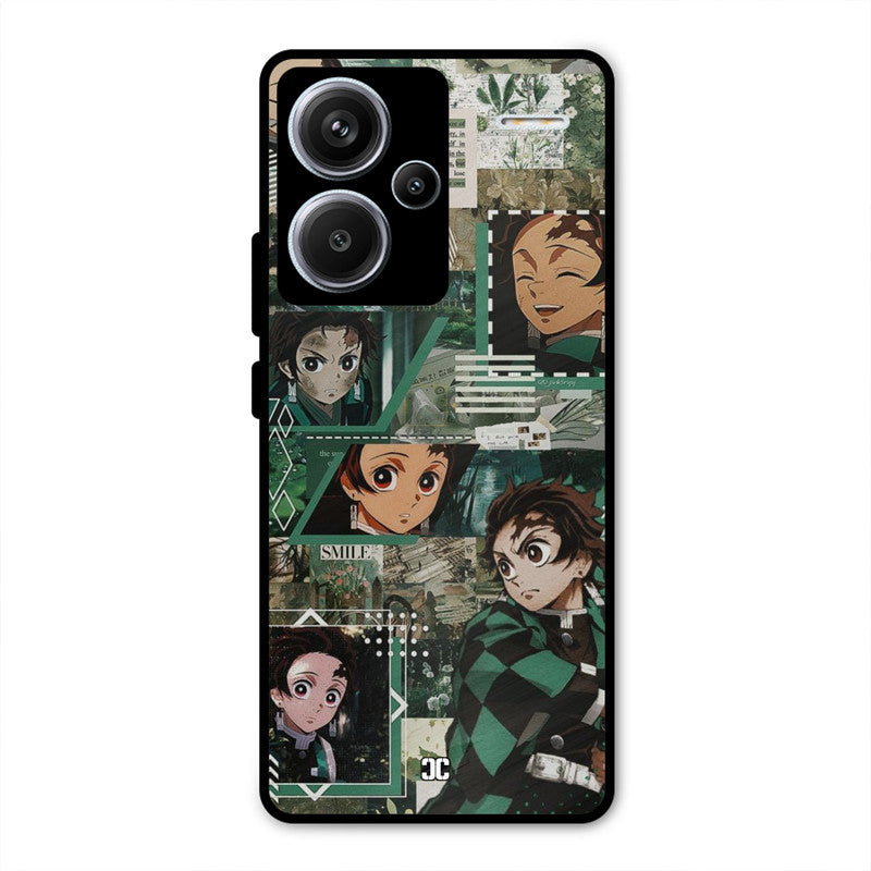 Tanjiro Thoughts Redmi Note 13 Pro Plus Mobile Back Cover - Anime PrintShield Case