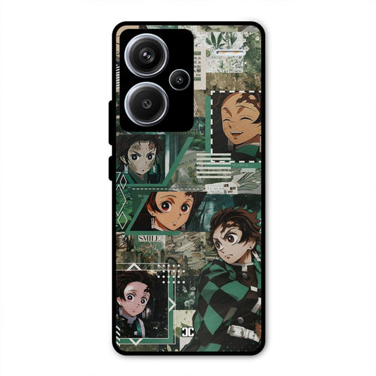 Tanjiro Thoughts Redmi Note 13 Pro Plus Mobile Back Cover - Anime PrintShield Case