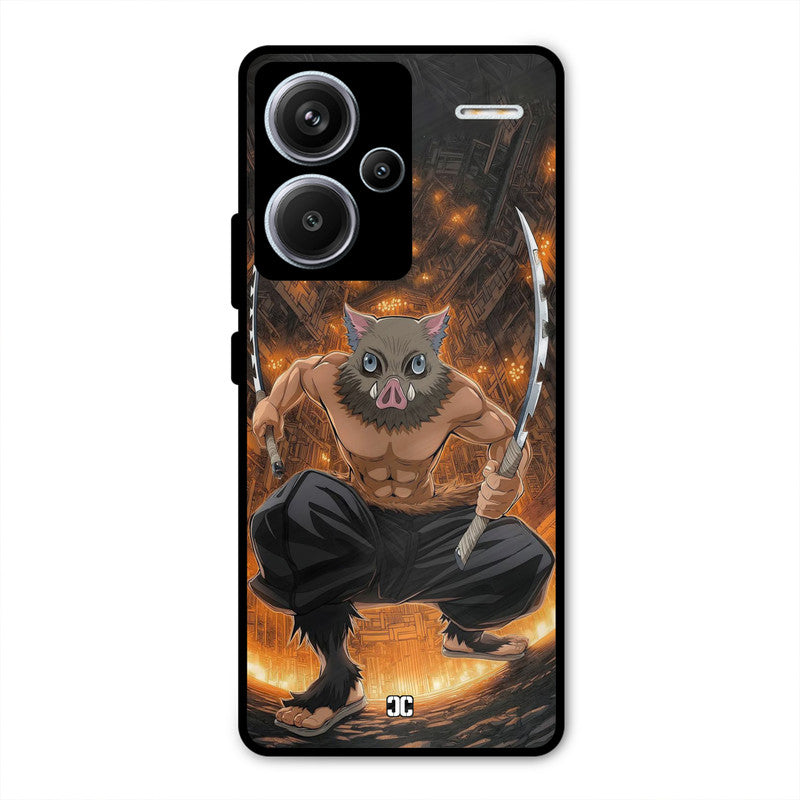 Inosuke Rage Redmi Note 13 Pro Plus Mobile Back Cover - Anime PrintShield Case