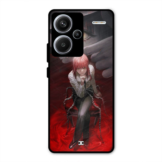 Makima Chains Redmi Note 13 Pro Plus Mobile Back Cover - Anime PrintShield Case
