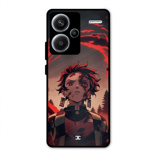 Raging Tanjiro Redmi Note 13 Pro Plus Mobile Back Cover - Anime PrintShield Case