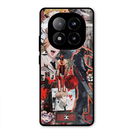 Denji Thoughts Redmi Note 14 Pro Plus 5G Mobile Back Cover - Anime PrintShield Case