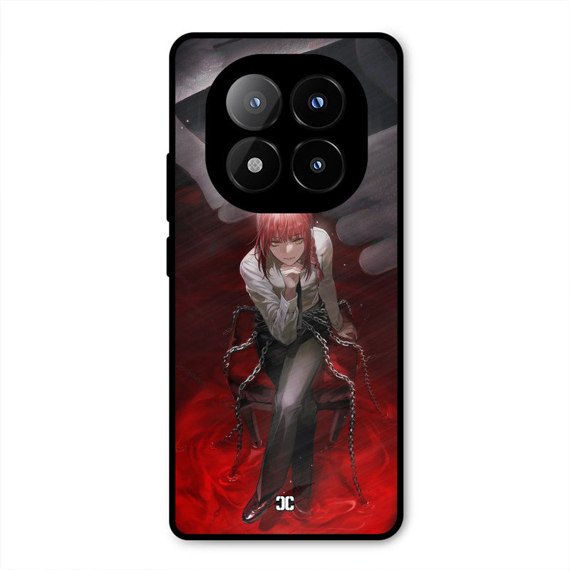 Makima Chains Redmi Note 14 Pro Plus 5G Mobile Back Cover - Anime PrintShield Case
