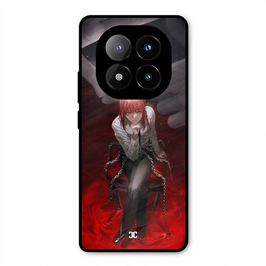 Makima Chains Redmi Note 14 Pro Plus 5G Mobile Back Cover - Anime PrintShield Case