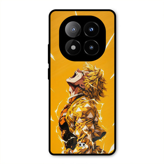 Shouting Zenitsu Redmi Note 14 Pro Plus 5G Mobile Back Cover - Anime PrintShield Case