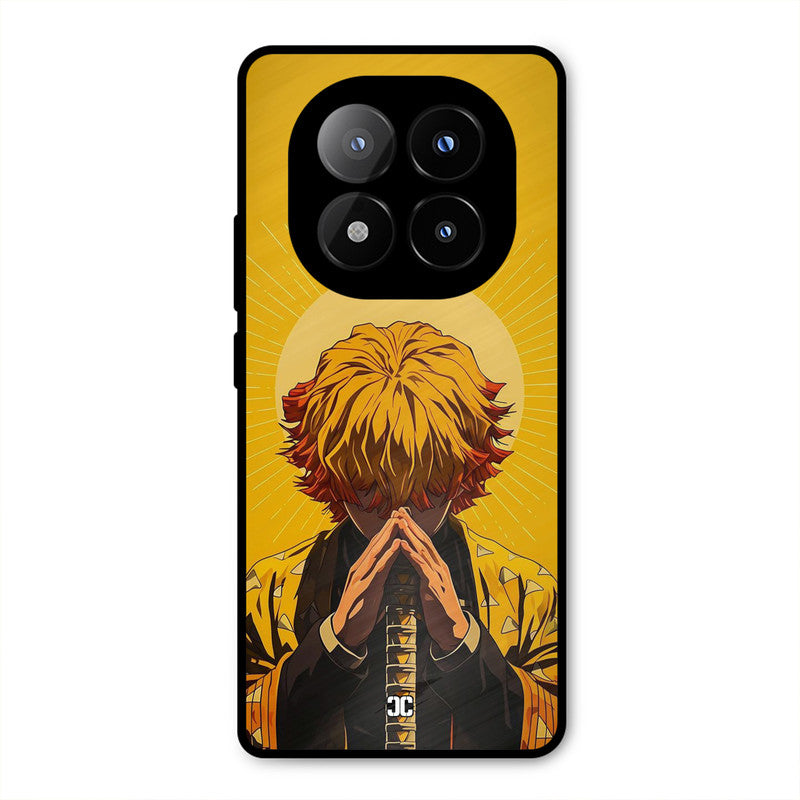 Calm Zenitsu Redmi Note 14 Pro Plus 5G Mobile Back Cover - Anime PrintShield Case