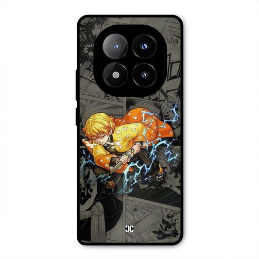 Zenitsu Manga Redmi Note 14 Pro Plus 5G Mobile Back Cover - Anime PrintShield Case