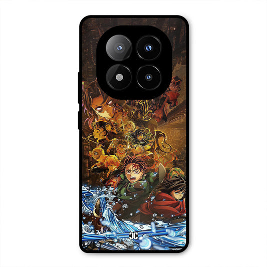 Demon Slayers Redmi Note 14 Pro Plus 5G Mobile Back Cover - Anime PrintShield Case
