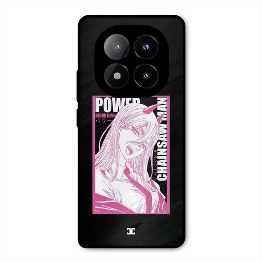 Blood Devil Power Redmi Note 14 Pro Plus 5G Mobile Back Cover - Anime PrintShield Case