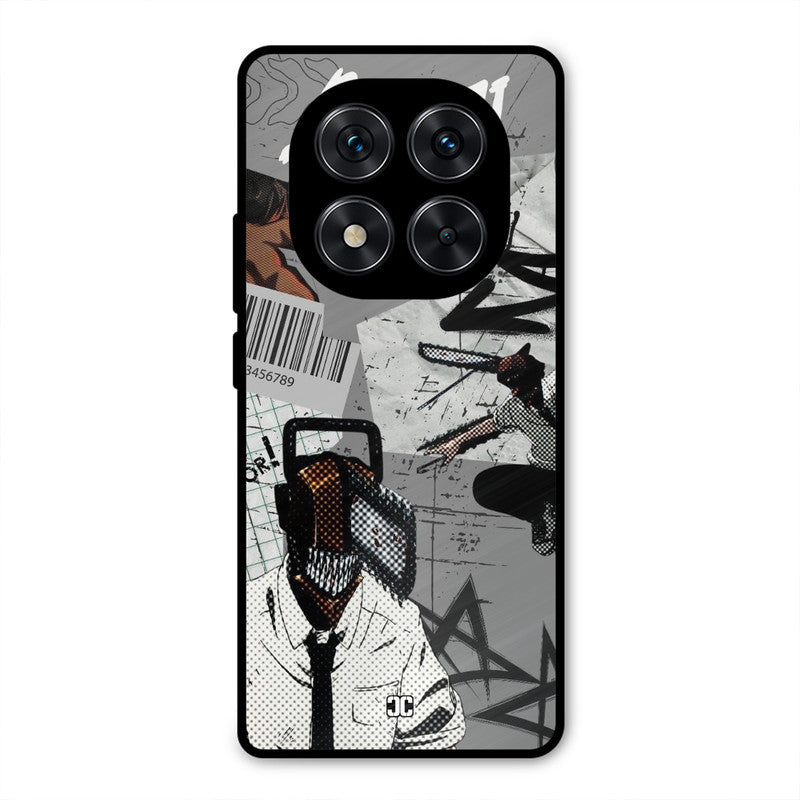 Denji Rage Redmi Note 14 Pro Mobile Back Cover - Anime PrintShield Case