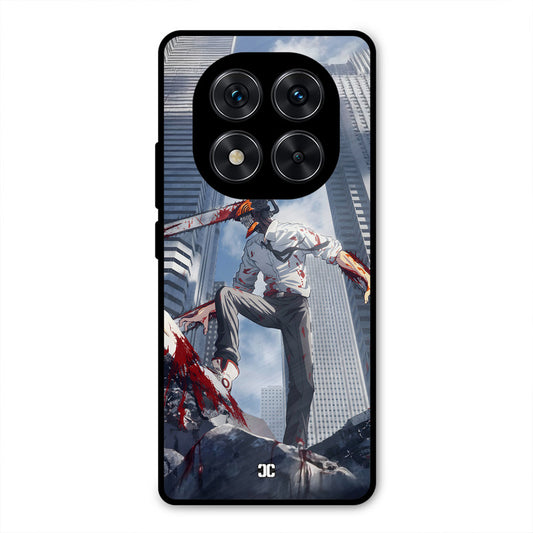 Denji Fighting Redmi Note 14 Pro Mobile Back Cover - Anime PrintShield Case