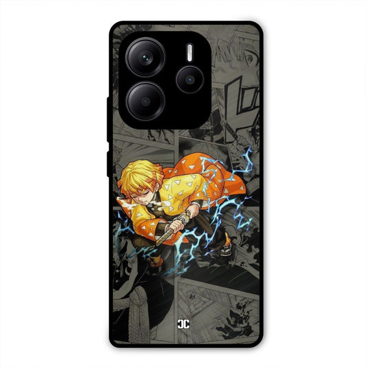 Zenitsu Manga Redmi Note 14 Mobile Back Cover - Anime PrintShield Case